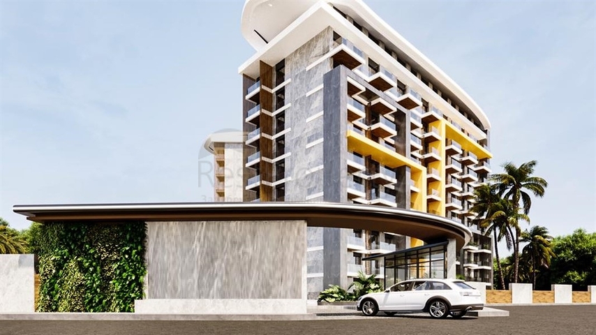 مشروع جديد مع البنية التحتية للفنادق في غازي باشا