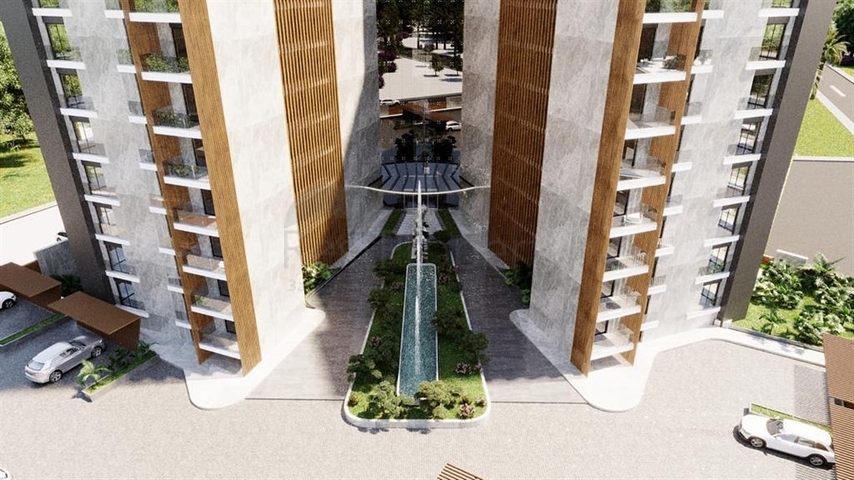 مشروع جديد مع البنية التحتية للفنادق في غازي باشا