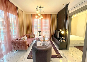 شقة مريحة 1 + 1 في منطقة كارجيجاك