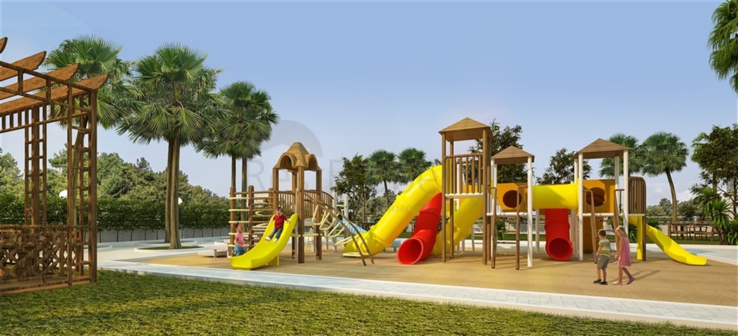 شقة مفروشة 1 + 1 في مجمع أفسالارا الجديد