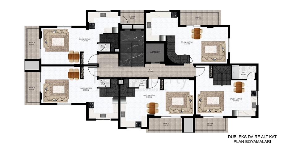 مجمع بوتيك حديث في أوبا