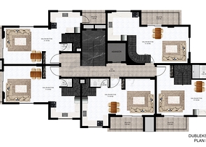 مجمع بوتيك حديث في أوبا