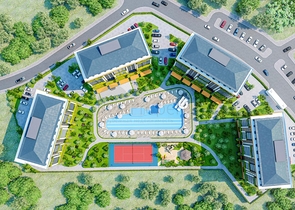 شقق في مجمع فاخر في أفسلار