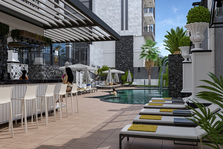 شقة في مشروع استثماري جديد في منطقة كارجيجاك