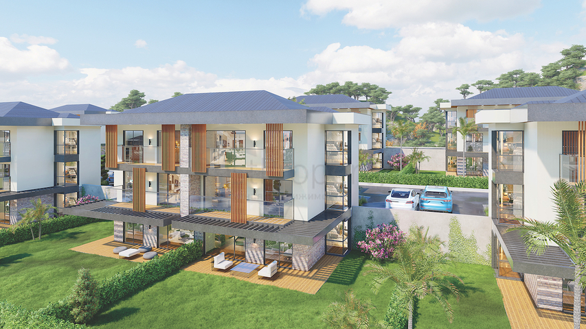 شقق 2+1 في مجمع صديق للبيئة تحيط به الغابات الصنوبرية في منطقة دورتيبي في الجزء الشرقي من بودروم. شقق 2+1 في مجمع صديق للبيئة تحيط به الغابات الصنوبرية في منطقة دورتيبي في الجزء الشرقي من بودروم.