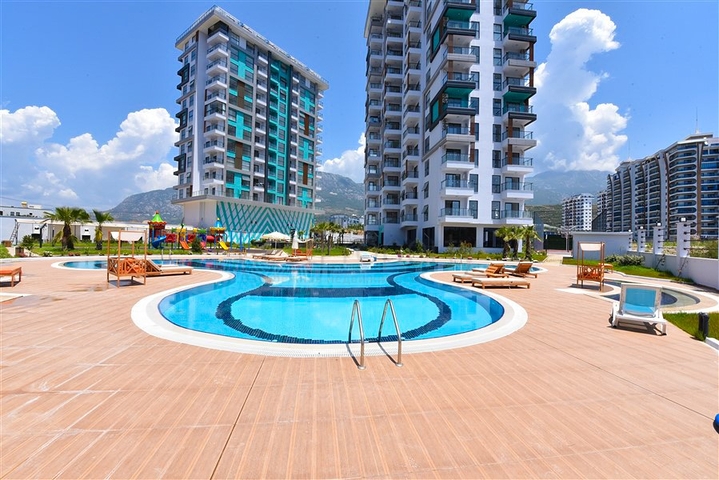 شقة 1+1 في مجمع جديد في منطقة محمودلار