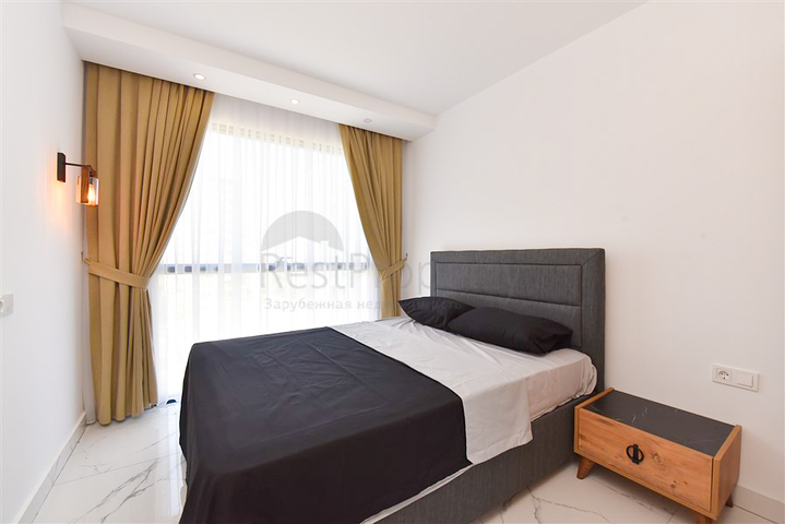 شقة 1+1 في مجمع جديد في منطقة محمودلار