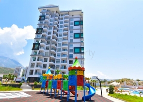 شقة 1+1 في مجمع جديد في منطقة محمودلار