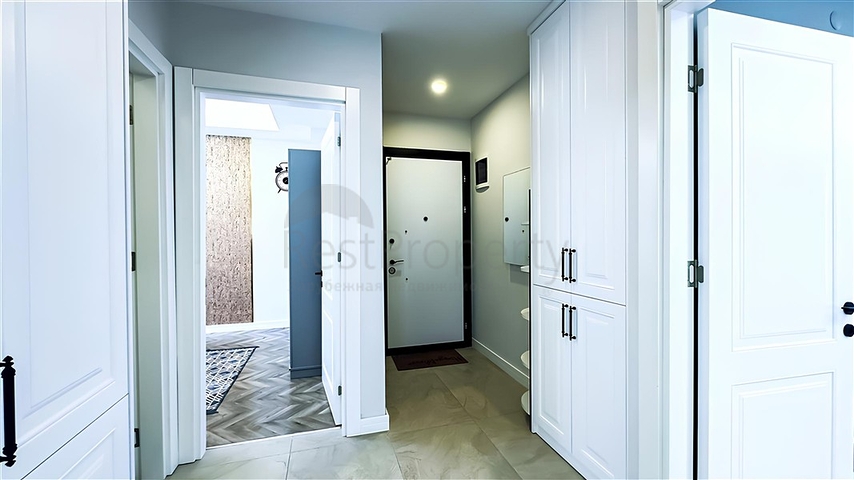 شقة مفروشة 1 + 1 في مجمع حديث جديد في وسط ألانيا