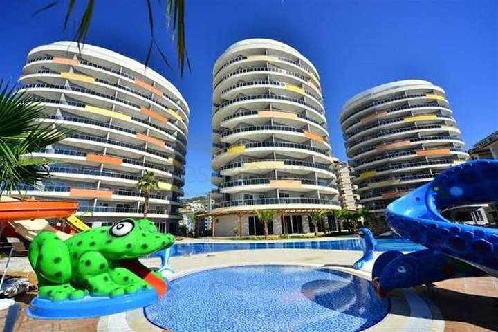 شقة 1+1 في المنطقة الوسطى من ألانيا-سيكجيلي