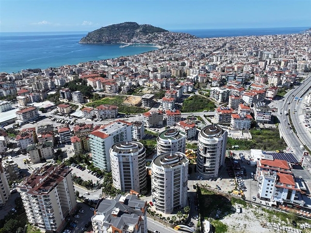 شقة 1+1 في المنطقة الوسطى من ألانيا-سيكجيلي