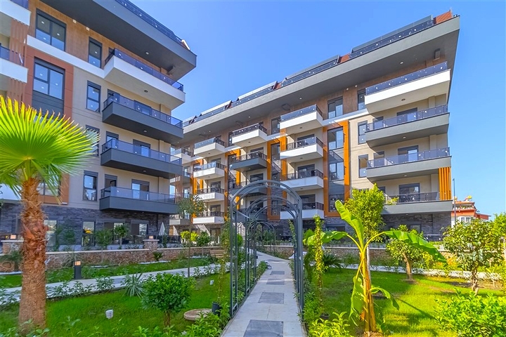 شقة 1+1 في مجمع حديث في منطقة أوبا