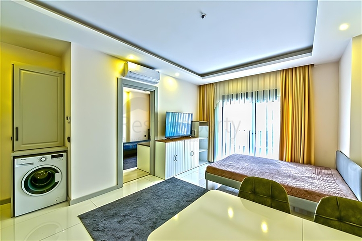 شقة 1+1 في مجمع حديث في منطقة أوبا