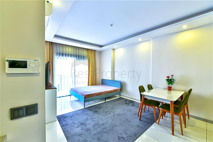 شقة 1+1 في مجمع حديث في منطقة أوبا