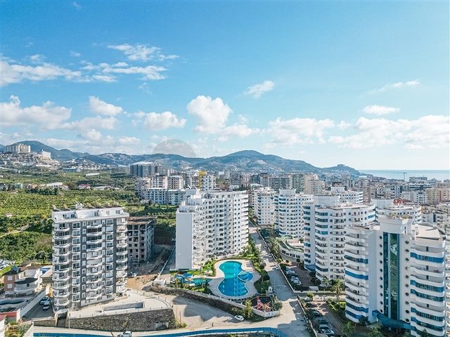 شقة غرفتين وصالة -طابق مرتفع -مجمع يضم كافة الخدمات -في مهموتلار / الانيا 