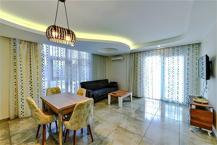 مجمع بخدمات 5 نجوم -شقة 2 غرفة وصالة - مفروشة -في منطقة جيكجلي / الانيا 