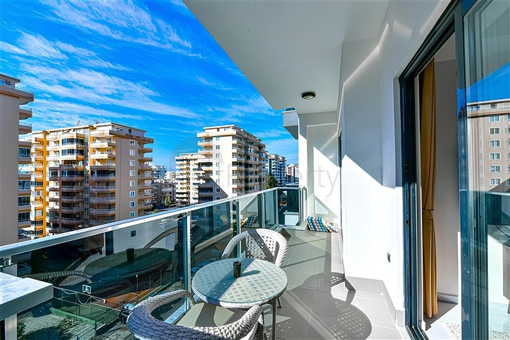 شقة 1+1 في واحدة من أفضل المجمعات في منطقة محمودلار