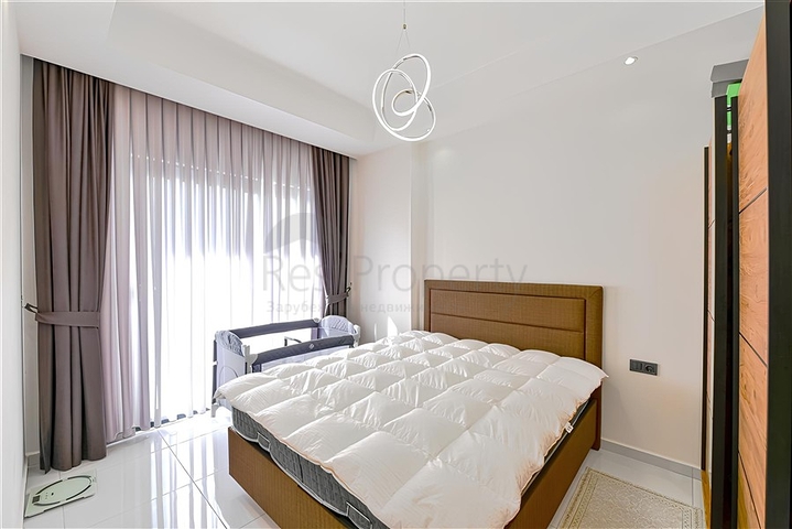 شقة 1+1 في واحدة من أفضل المجمعات في منطقة محمودلار