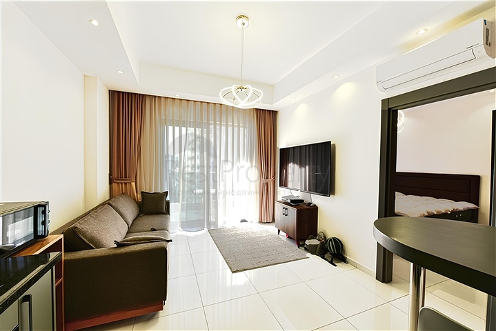 شقة 1+1 في واحدة من أفضل المجمعات في منطقة محمودلار