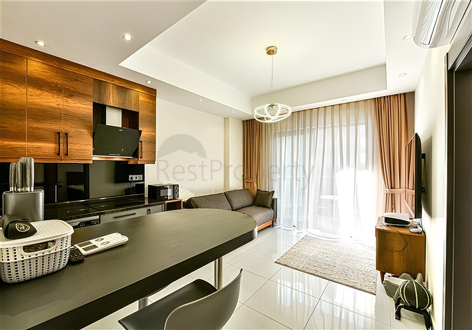 شقة 1+1 في واحدة من أفضل المجمعات في منطقة محمودلار