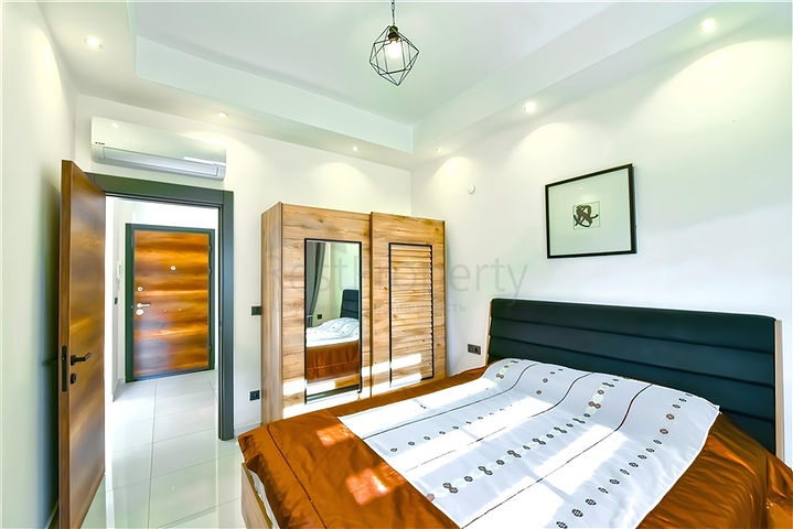 شقة 1+1 في واحدة من أفضل المجمعات في منطقة محمودلار