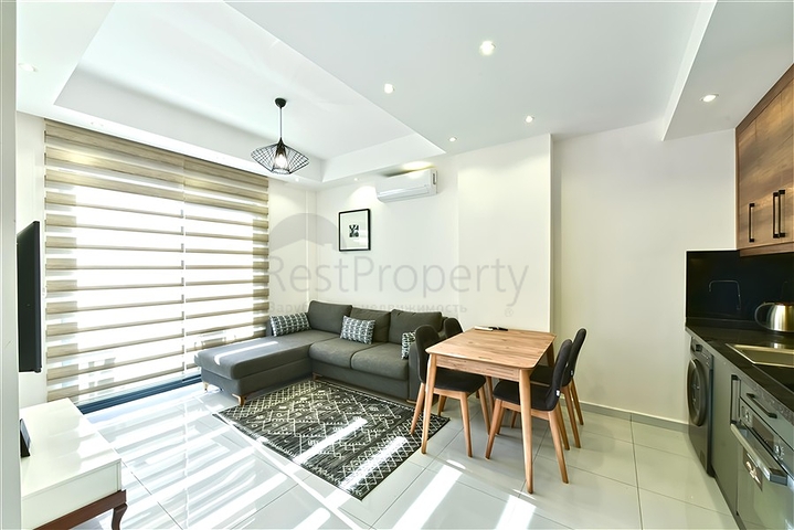 شقة 1+1 في واحدة من أفضل المجمعات في منطقة محمودلار