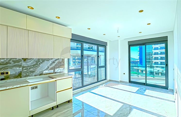 شقة 1+1 في منطقة توسمور ، 200 متر من البحر