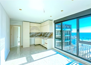 شقة 1+1 في منطقة توسمور ، 200 متر من البحر