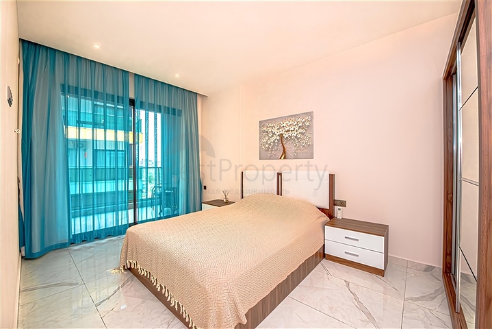 شقة 1+1 في قلب ألانيا 