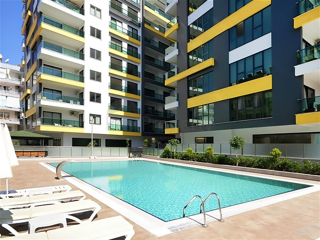 شقة 1+1 في قلب ألانيا 