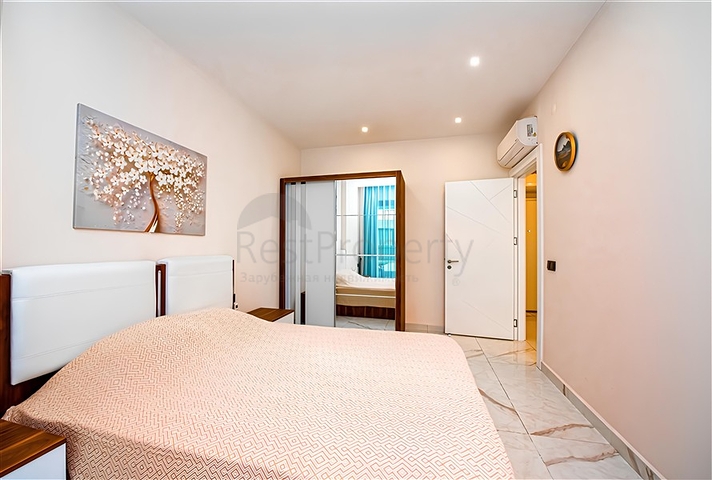 شقة 1+1 في قلب ألانيا 