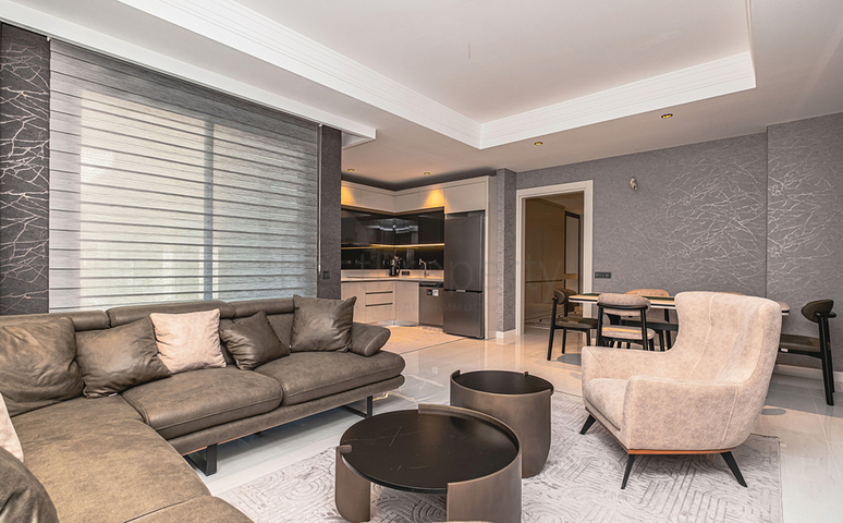 شقة 3 + 1 من المالك في مشروع واسع النطاق في منطقة توركلر