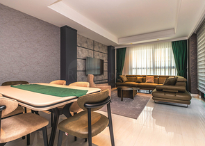 شقة 3 + 1 من المالك في مشروع واسع النطاق في منطقة توركلر