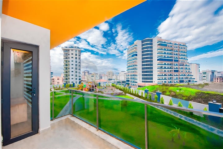 شقة 1+1 في مجمع سكني جديد في منطقة محمودلار