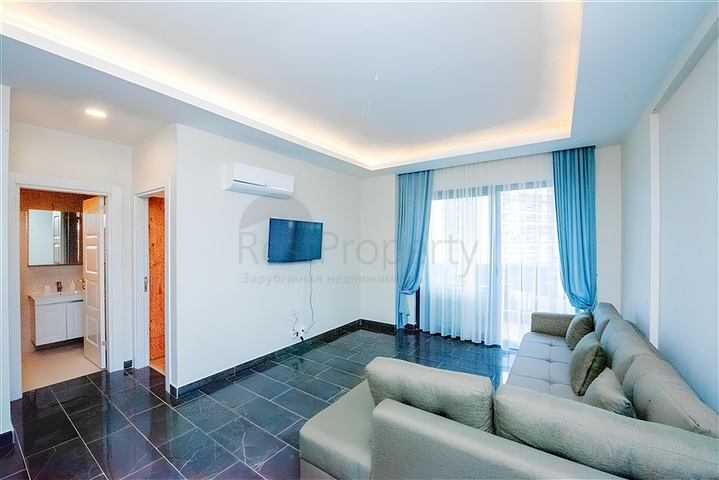 شقة 1+1 في مجمع سكني جديد في منطقة محمودلار