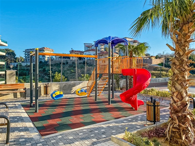 شقة 1+1 في مجمع جديد في منطقة أوبا