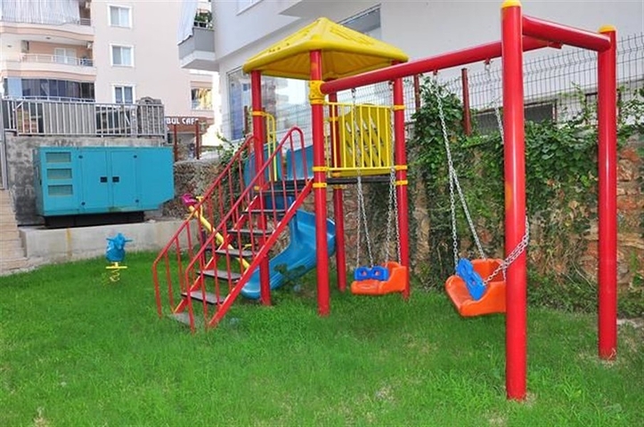 شقة غرفة وصالة - مفروشة - ضمن مجمع انيق - مهموتلار / الانيا 