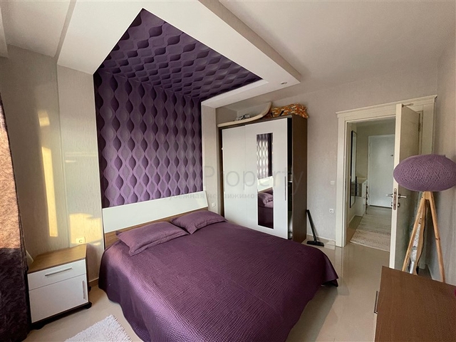 شقة غرفة وصالة - مفروشة - ضمن مجمع انيق - مهموتلار / الانيا 