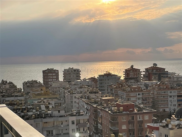 شقة غرفة وصالة - مفروشة - ضمن مجمع انيق - مهموتلار / الانيا 