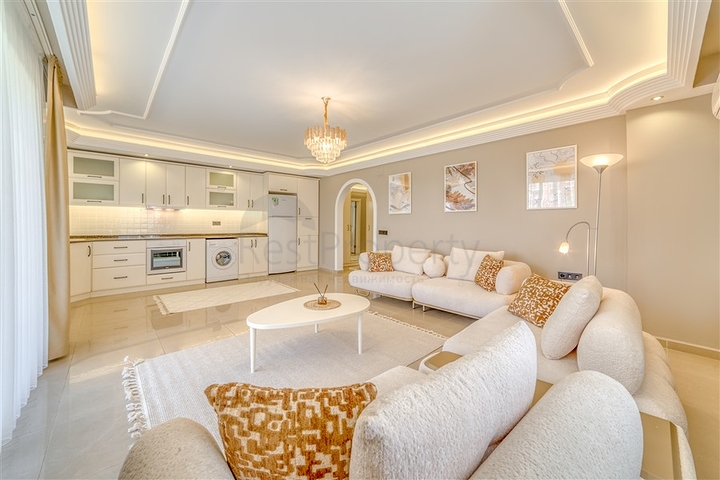 شقة 2 + 1 في مجمع مع بنية تحتية في منطقة أوبا