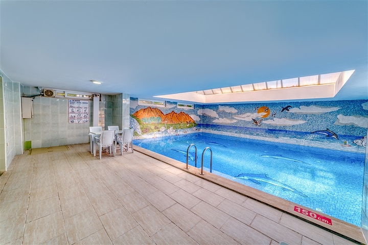 شقة 2 + 1 في مجمع مع بنية تحتية في منطقة أوبا