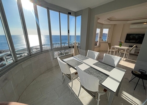 شقة 2 + 1 على السطر الأول مطلة على البحر