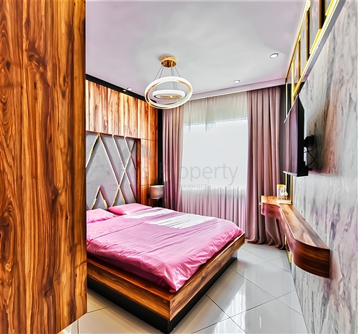 شقة 1+1 في واحدة من أفضل المجمعات في منطقة محمودلار