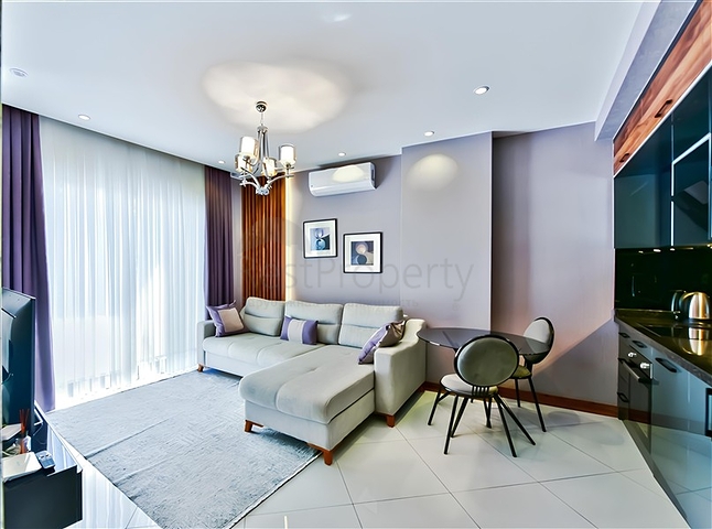 شقة 1+1 في واحدة من أفضل المجمعات في منطقة محمودلار