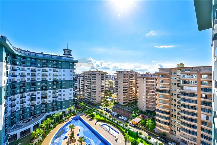 شقة 1+1 في واحدة من أفضل المجمعات في منطقة محمودلار