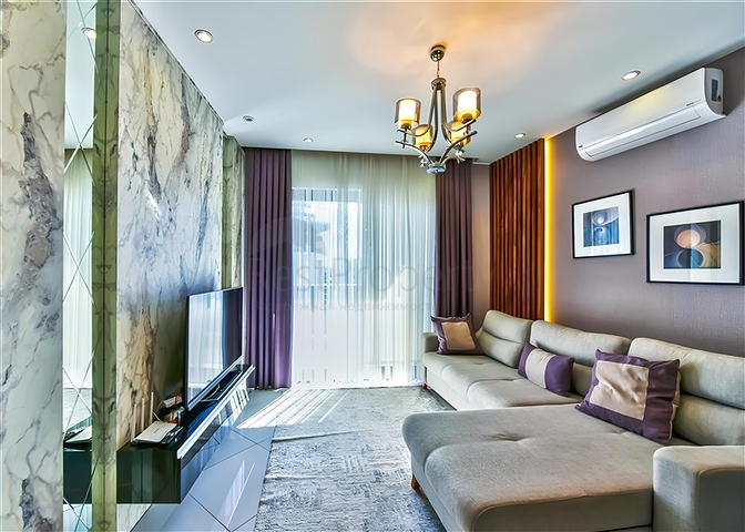 شقة 1+1 في واحدة من أفضل المجمعات في منطقة محمودلار