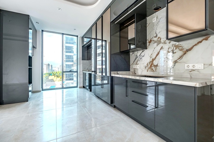 شقة 2+1 في مجمع مع بنية تحتية متطورة في منطقة محمودلار