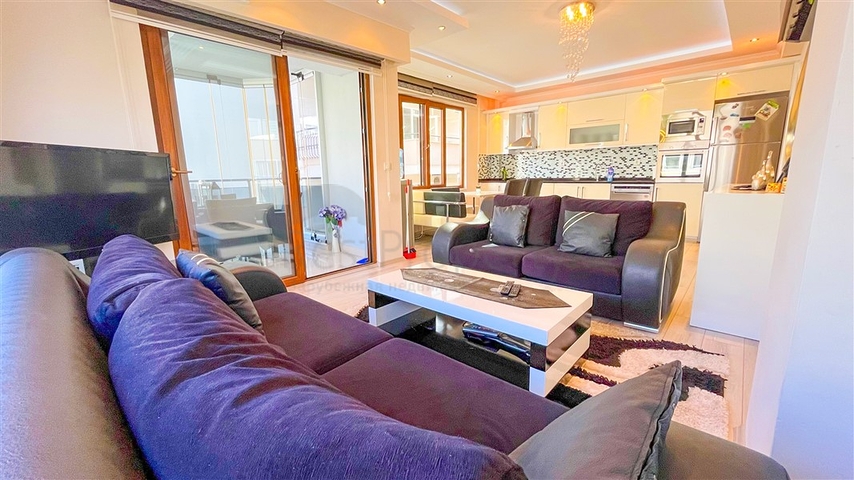 3 + 1 شقة 250 متر من البحر في منطقة أوبا