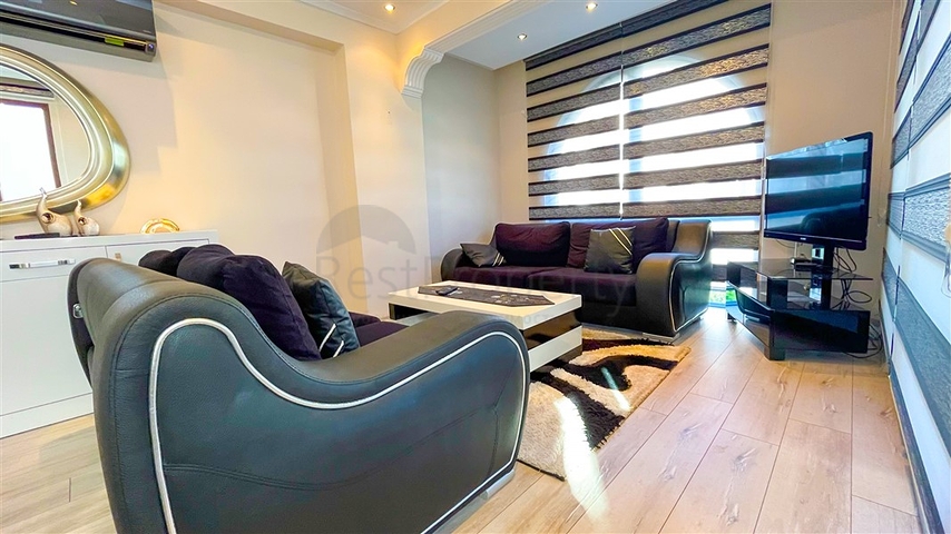 3 + 1 شقة 250 متر من البحر في منطقة أوبا