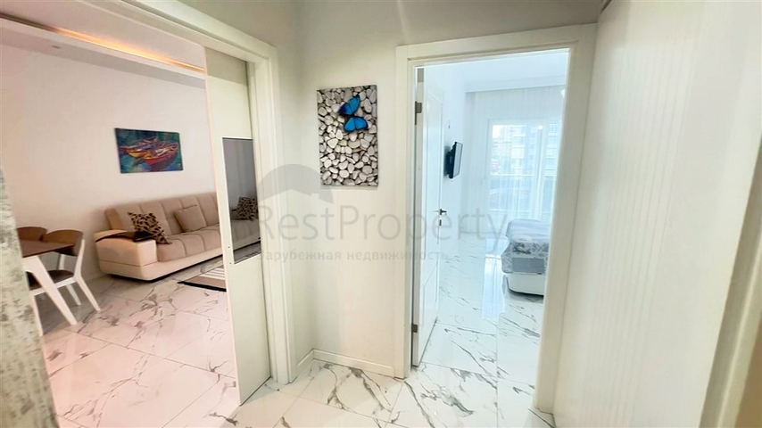 شقة 1+1 في منطقة محمودلار 